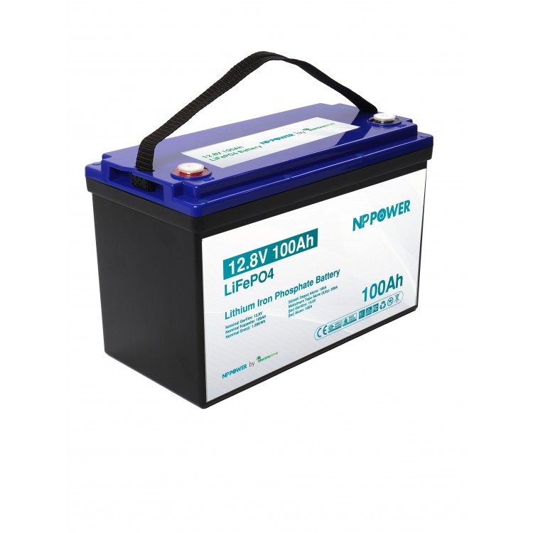 NPP-YRO-BOX NP Power 12.8V 100Ah Lityum (LiFePO4) Batarya