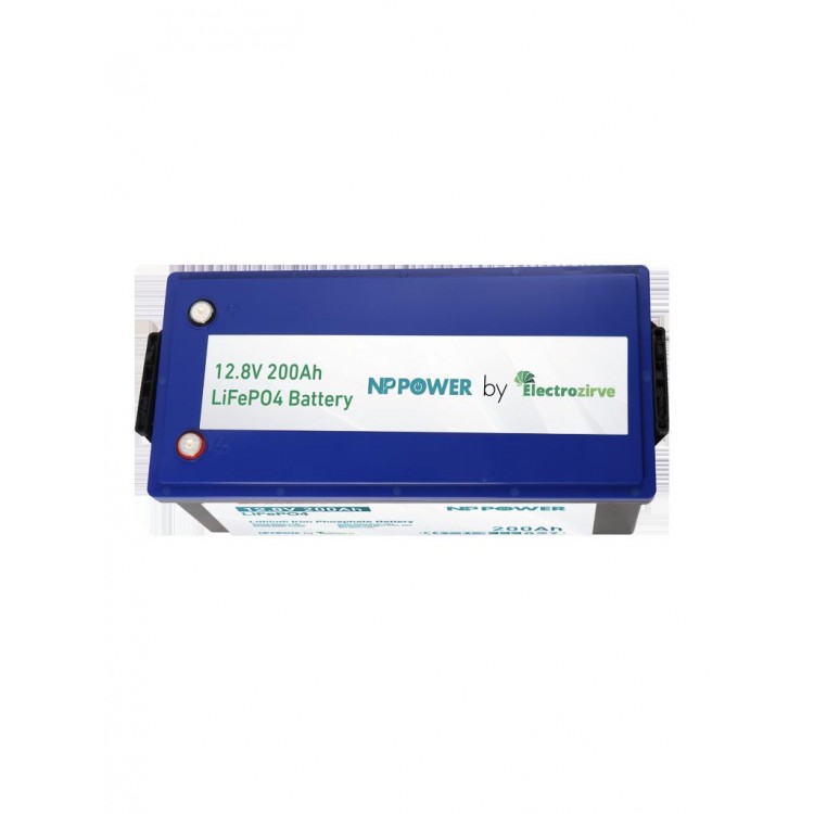 NPP-YRO-BOX NP Power 12.8V 200Ah Lityum (LiFePO4) Batarya