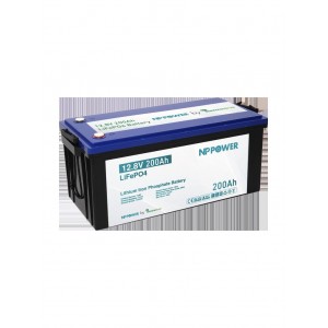 NPP-YRO-BOX NP Power 12.8V 200Ah Lityum (LiFePO4) Batarya