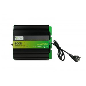 NPS600-12 Apex 600W Şarjlı Tam Sinüs İnverter 12V