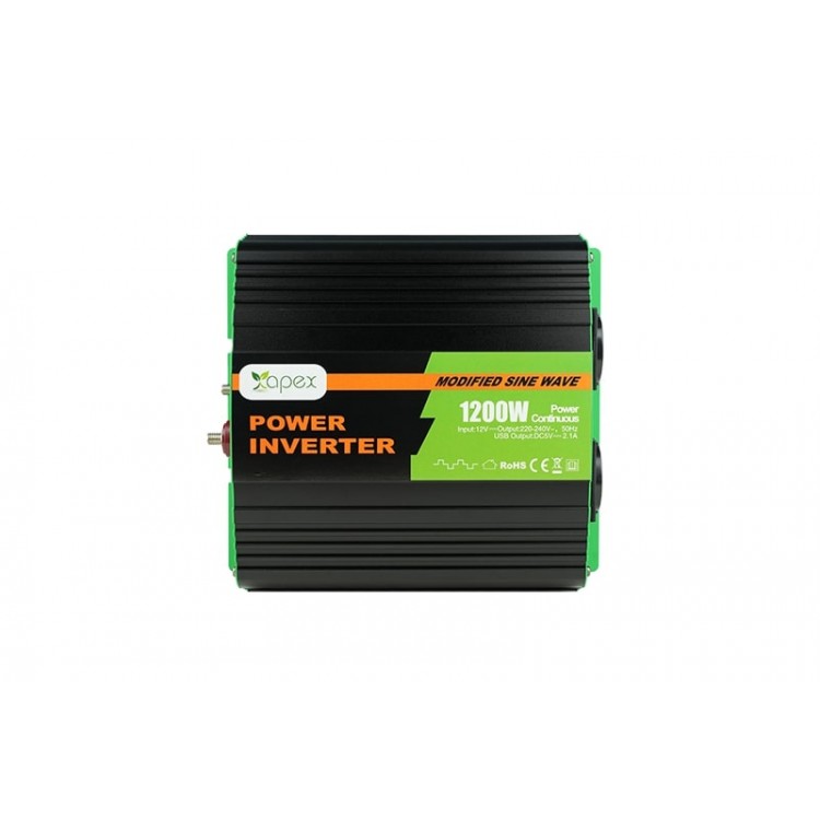 NS1200-12 Apex 1200W Modifiye Sinüs İnverter 12V