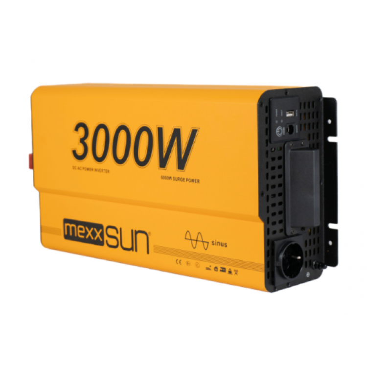 Mexxsun 24 Volt 3000 Watt Tam Sinüs İnverter