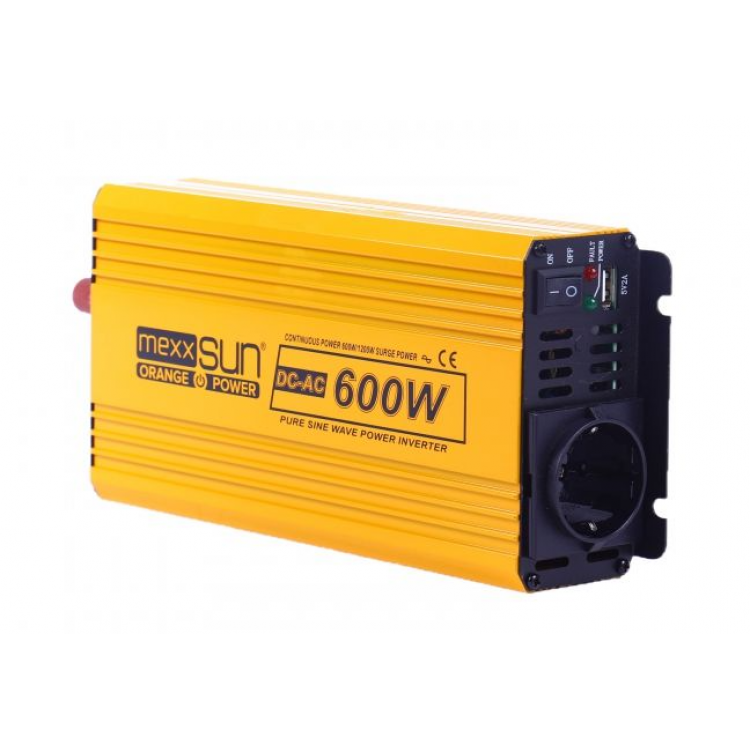 Mexxsun 12V 600 Watt Tam Sinüs İnverter