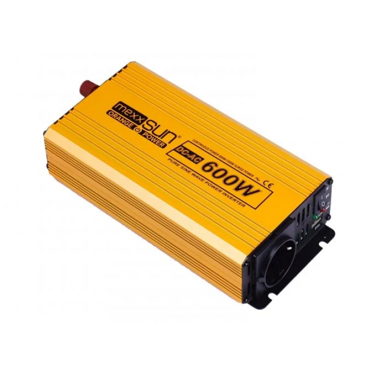 Mexxsun 12V 600 Watt Tam Sinüs İnverter