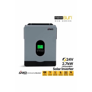 Sako E-sun 24 Volt 2.7 Kw Tam Sinüs Mppt Akıllı İnverter 450 Vdc