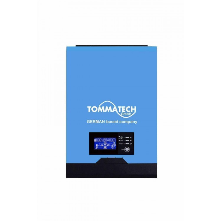 TommaTech New 1K 12V MPPT 1Faz Akıllı İnverter Çevirici İnvertör