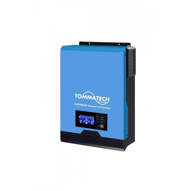 TommaTech New 1K 12V MPPT 1Faz Akıllı İnverter Çevirici İnvertör