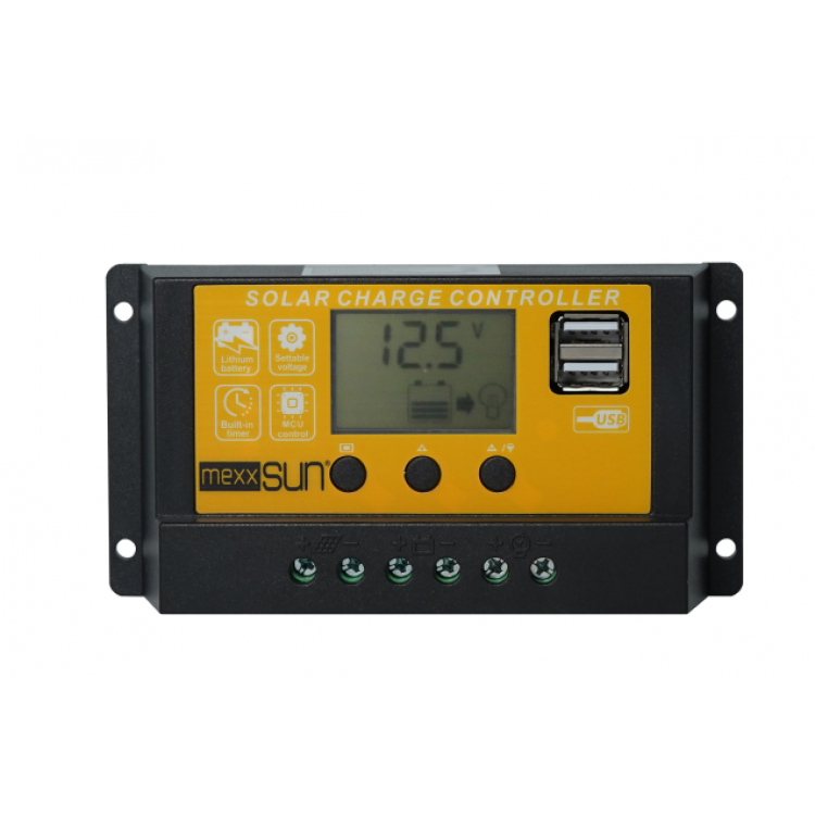 Mexxsun 10A Pwm Şarj Regülatörü 12/24V AT10