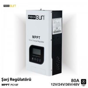 Mexxsun 12/24/48V 80A Mppt Şarj Regülatörü