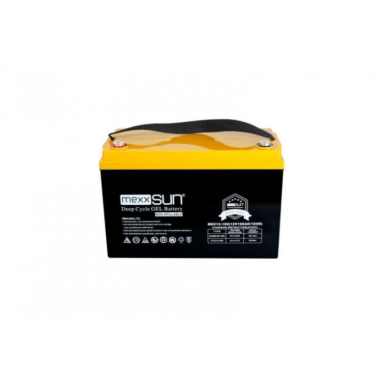 Mexxsun Jel Akü 12V 100Ah (MEX12-100)