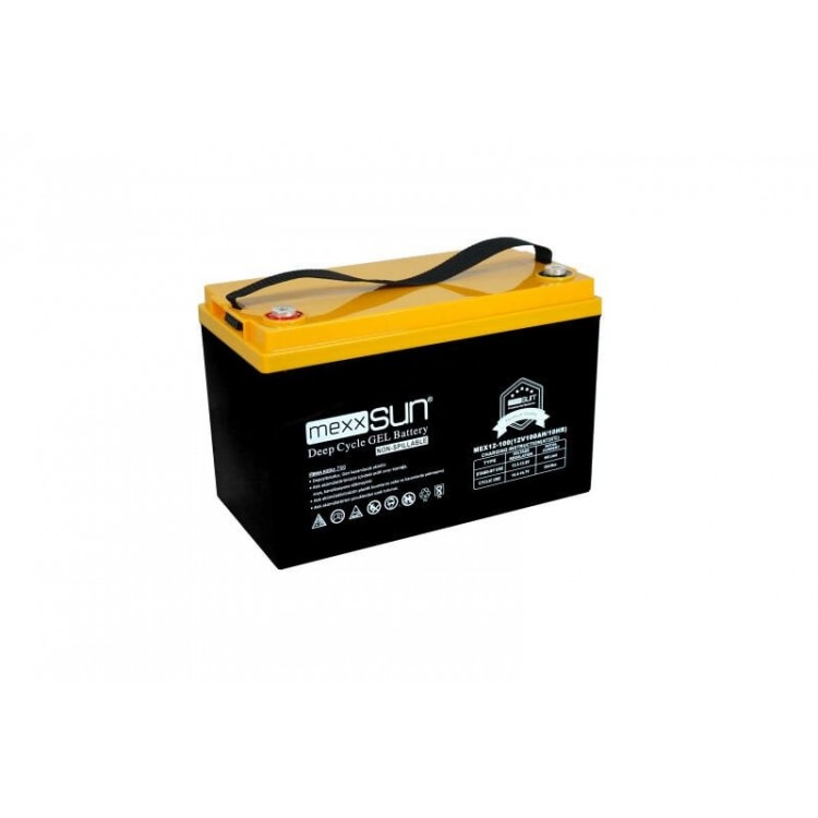Mexxsun Jel Akü 12V 100Ah (MEX12-100)