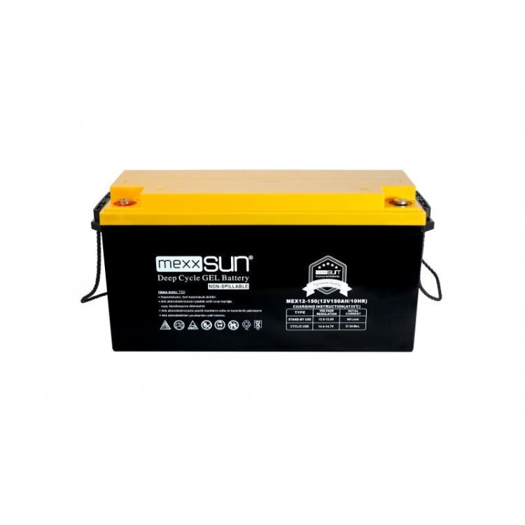 Mexxsun Jel Akü 12V 150Ah (MEX12-150)