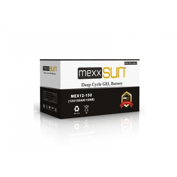 Mexxsun Jel Akü 12V 150Ah (MEX12-150)