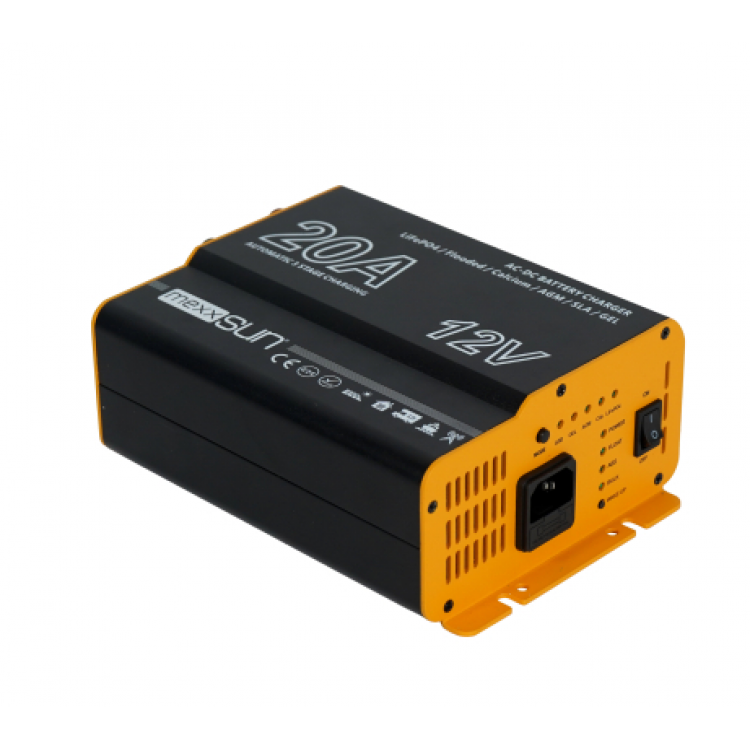 Mexxsun AC-DC Akü Şarj Cihazı 12V-20A