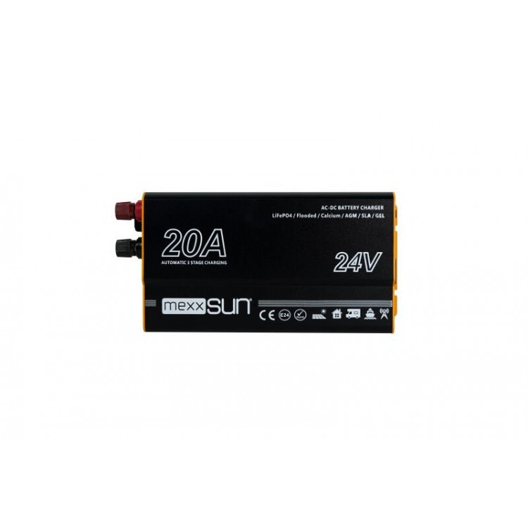 Mexxsun AC-DC Akü Şarj Cihazı 24V-20A