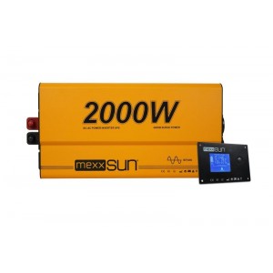 Mexxsun Tam Sinüs UPS (Remote Ekran) 12V 2000W