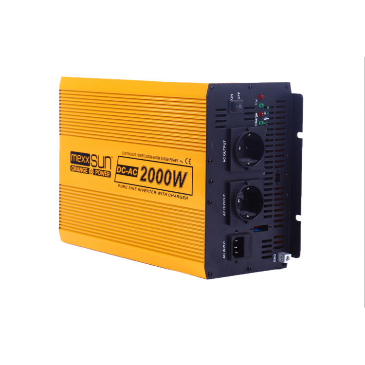 Mexxsun 2000 Watt 12v Tam Sinüs (akü Şarjlı) İnverter