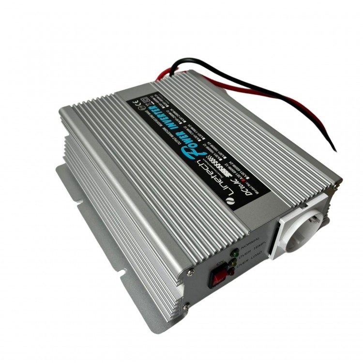 Linetech DC-AC 12V 600W Modifiye Sinüs Inverter