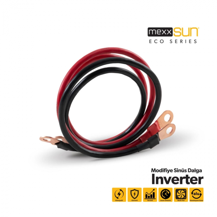 Mexxsun 12V 1200W Modifiye Sinüs İnverter