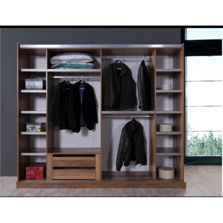 Sürgülü Gardırop Suntalam/Mdf