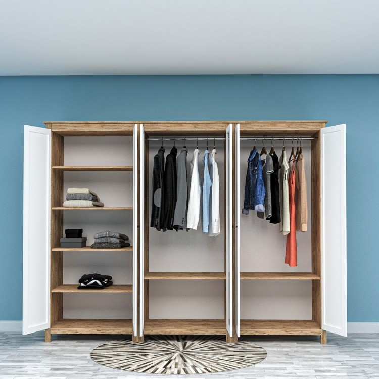 Midyum 6 Kapılı Gardrop