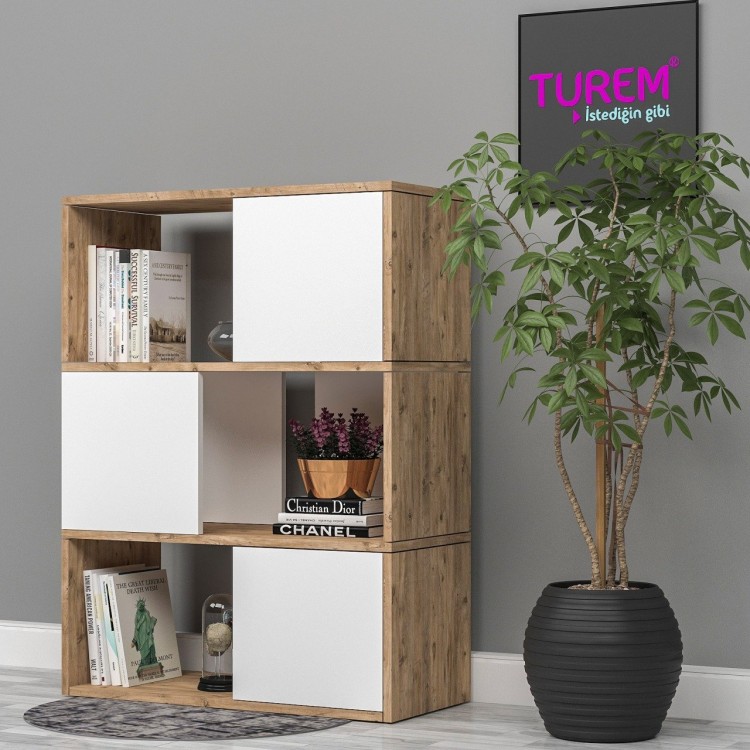 Dikdörtgen Kitaplık Suntalam/Mdf