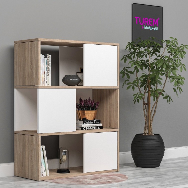 Dikdörtgen Kitaplık Suntalam/Mdf