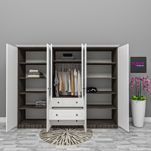 Bale 6 Kapılı Modern Gardrop