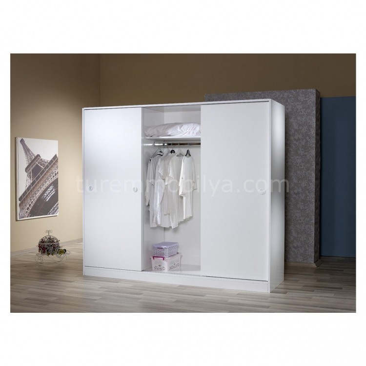 Minel Sürgülü Gardrop Suntalam/Mdf