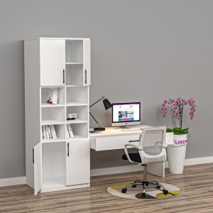 Gloss Dolaplı Çalışma Masası