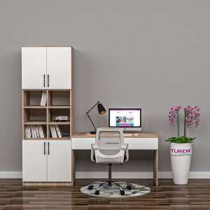 Gloss Dolaplı Çalışma Masası