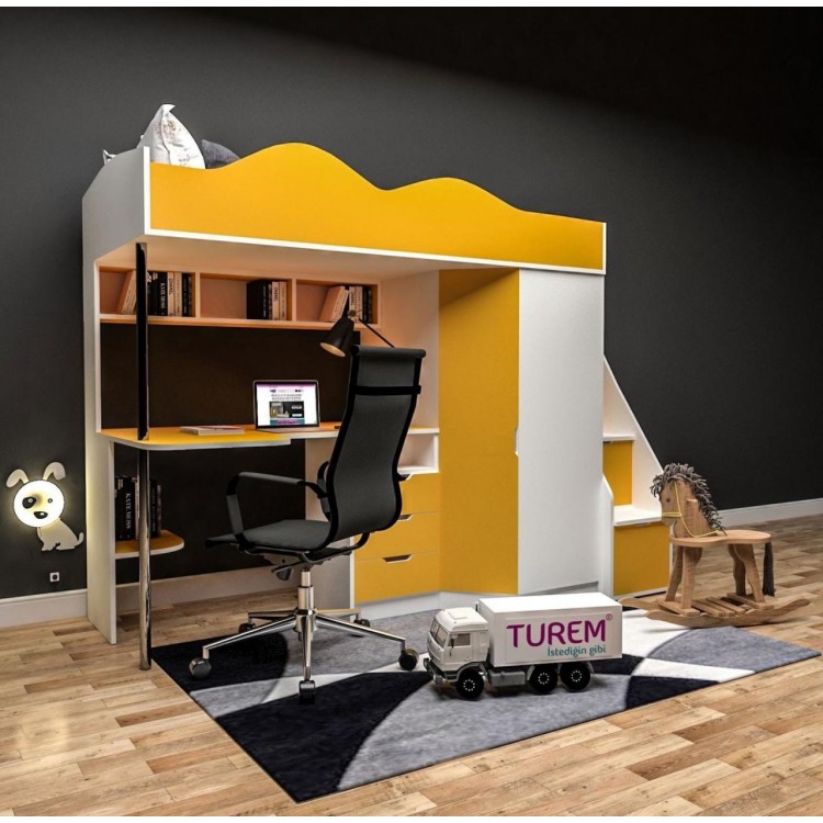 Madolya Çalışma Masalı Ranza