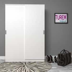 Cevher Sürgülü Düz Portmanto
