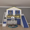 Woorktable Çalışma Masalı Ranza