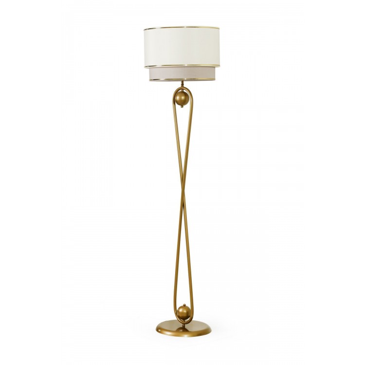 Noa Forever Statik Eskitme Mat Gold Metal Lambader