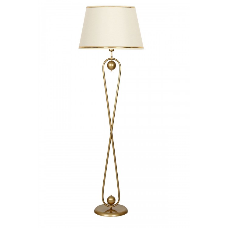 Forever Statik Eskitme Mat Gold Metal Lambader