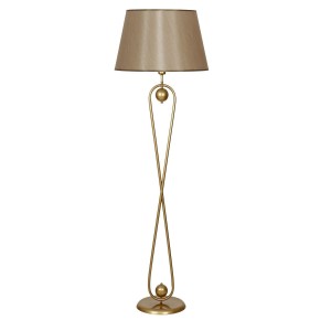 Forever Statik Eskitme Mat Gold Metal Lambader