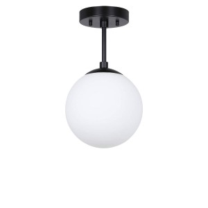 Avz-uk0017 Glop Camlı Salon, Mutfak, Koridor Tekli Sarkıt Tavan Avize
