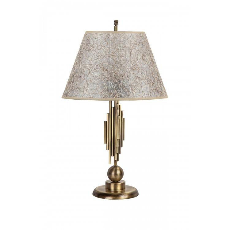 Marche Mka-01 Eskitme Mat Gold Metal Abajur - Sarı Kırçıl