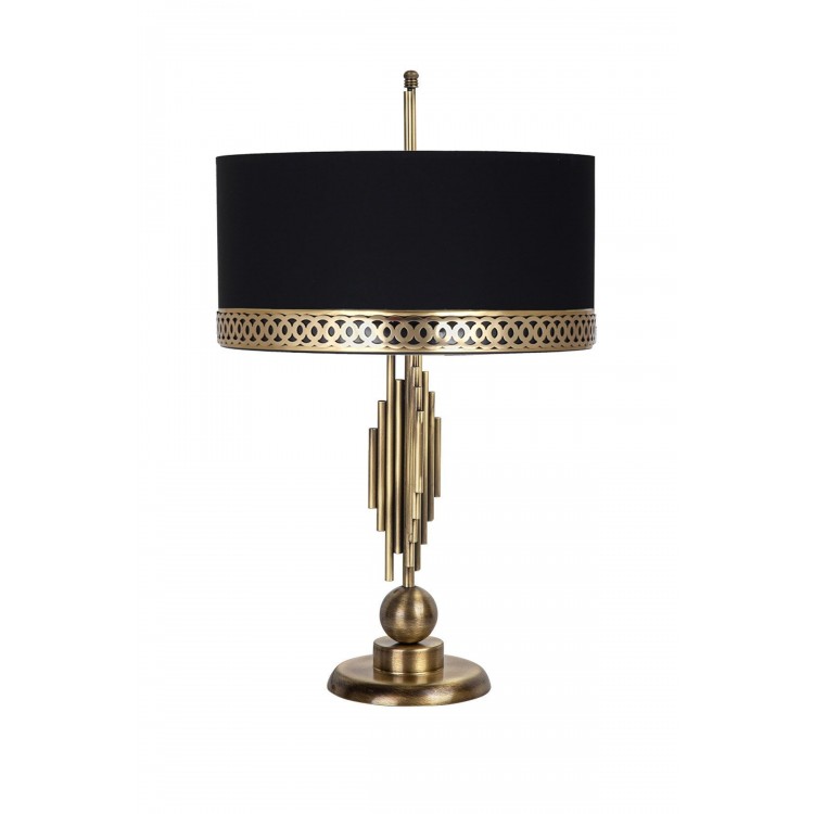 Marche Mka-01 Eskitme Mat Gold Metal Abajur - Gold H Siyah