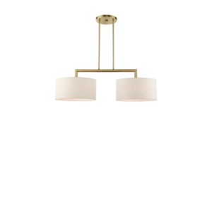 Uk003 Eskitme Mat Gold 2 Kollu Avize