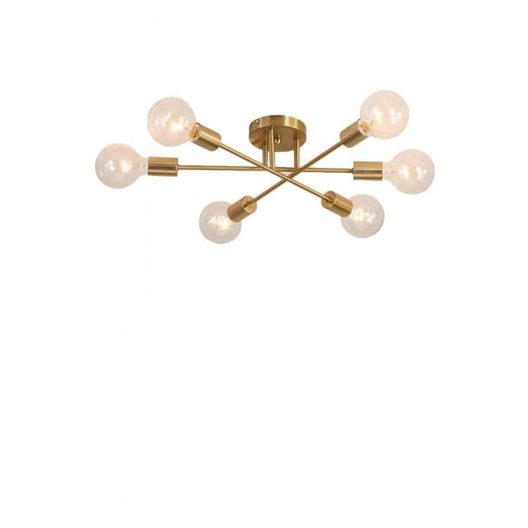 Avz-uk05 E27x6 Duylu Metal Avize
