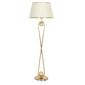 Forever Gold Kaplama Metal Lambader, Modern Dekoratif Metal Oturma Odası Çalışma Odası Zemin Lambası