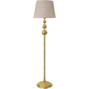 Gold Kaplama Üçlü Küre Modern Metal Lambader - Başlık rengi Mataro Vizon’dur Gold Kaplama Üçlü Küre Modern Metal Lambader - Başlık rengi Mataro Vizon’dur