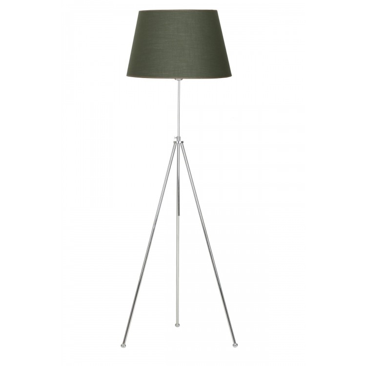 Noa Krom Kaplama Tripod Boyu Ayarlanabilir Metal Lambader - Haki