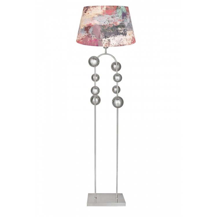 Krom Kaplama Metal Lambader - Redmixed