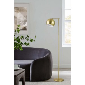 LMD-FR09 Brass Eskitme Mat Gold Kaplama Metal Lambader