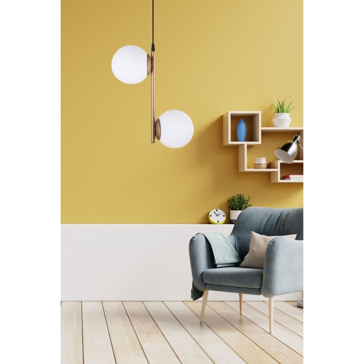 Loreto Eskitme Mat Gold Glop Salon Genç Odası Mutfak Sarkıt Avize