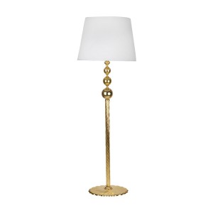 Gold Kaplama Üçlü Küre Paslanmaz Metal Modern Lambader - Beyaz Gold Kaplama Üçlü Küre Paslanmaz Metal Modern Lambader - Beyaz
