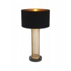 ABJ-FR01 Condo Eskitme Mat Gold Kaplama Metal Abajur - Siyah